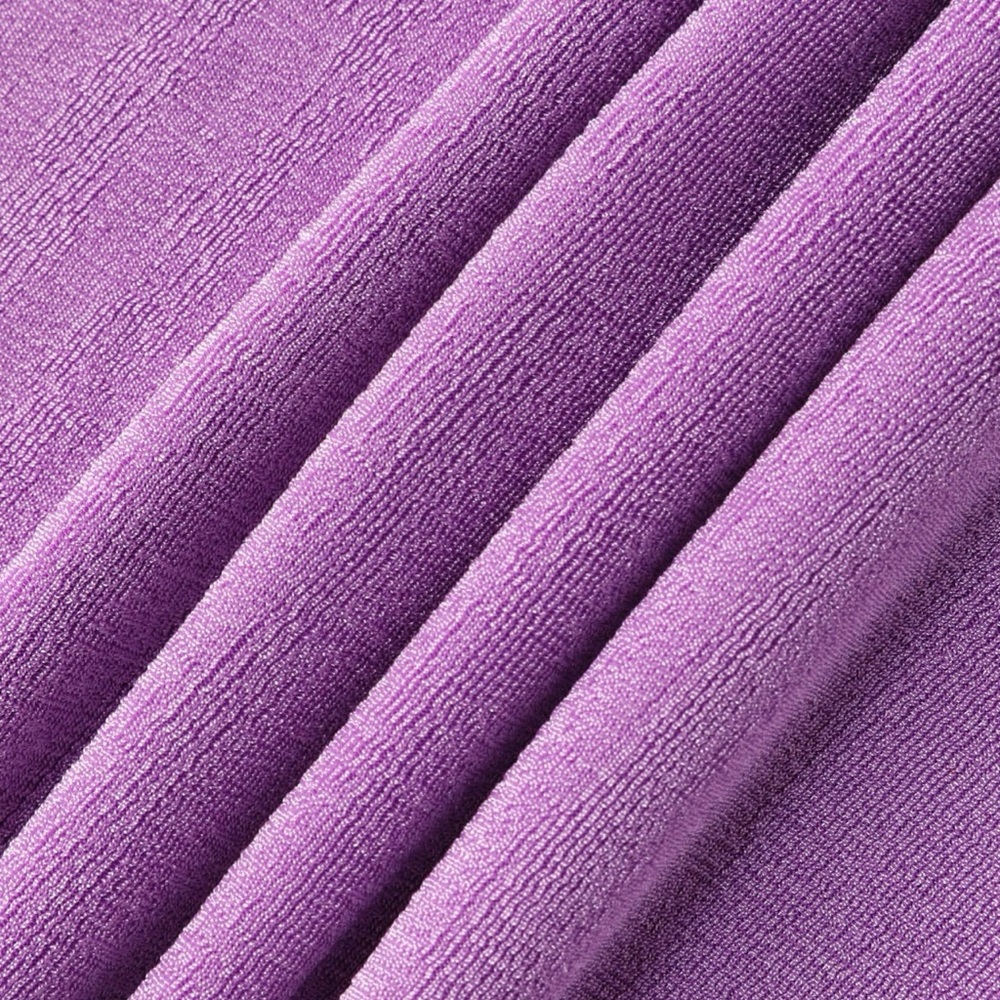 Cider Lavender Midi Dress Flirty Thigh High Stretchy Fabric Bustier Neckline - Picture 3 of 10